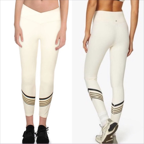 WeWoreWhat Surplice Bandanna Stripes Leggings. NWT! Sz L - Picture 3 of 11